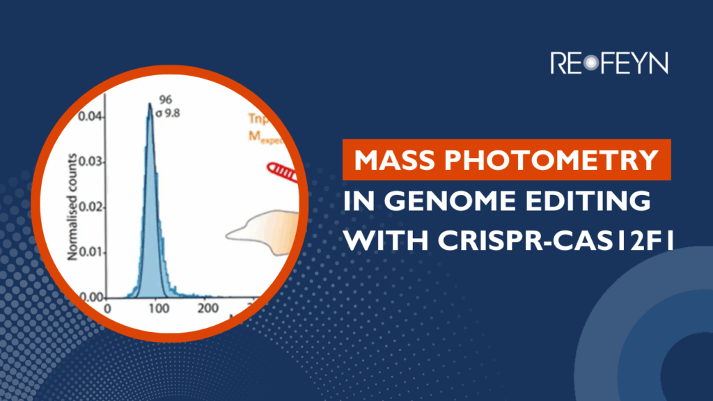 Mass Photometry in Genome Editing with CRISPR-Cas12f1