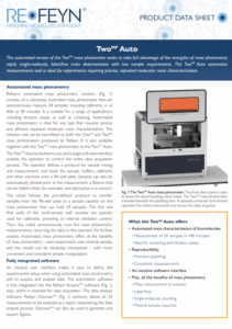 Cover of TwoMP Auto product datasheet