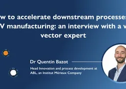 Expert interview on accelerating AAV development processes