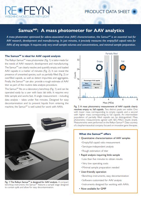 SamuxMP product data sheet