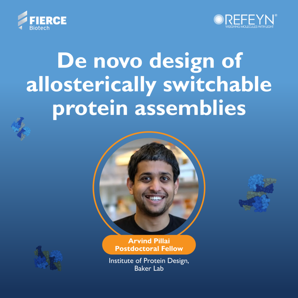 Webinar image of De novo design of allosterically switchable protein assemblies