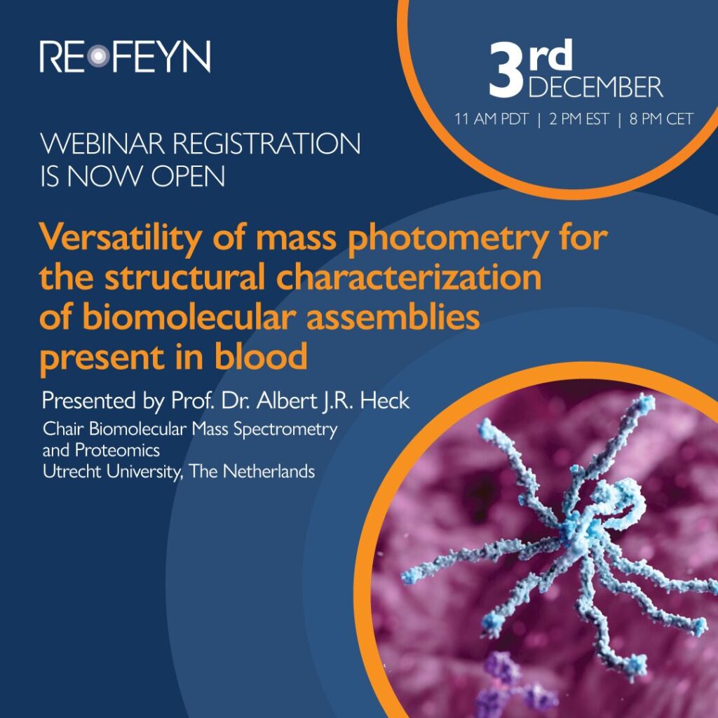 Versatility of mass photometry for the structural characterization of biomolecular assemblies present in blood