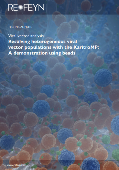 Cover of tech note: Resolving heterogeneous viral vector populations with the KaritroMP